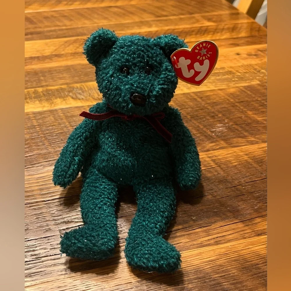 🔥Ty Beanie Baby: 2001 Holiday Teddy
